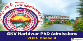 GKV Haridwar PhD Admission 2026 Phase II Open Till February 10; Apply Now @gkv.ac.in